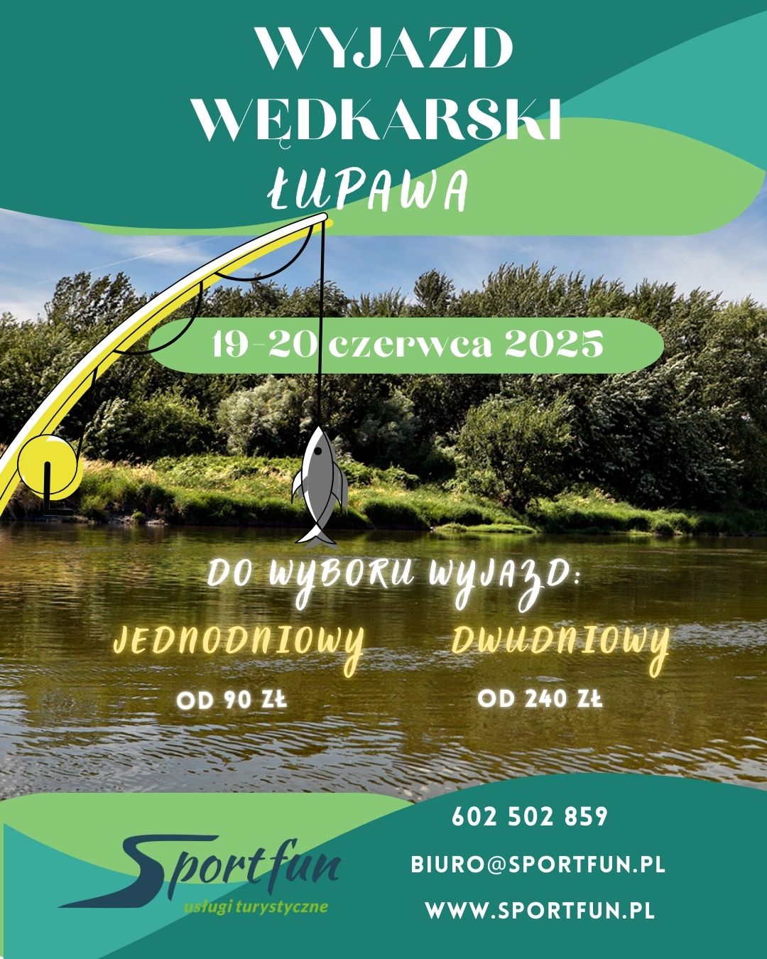 Dziecko nad rzeką w lesie